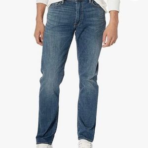 Men 410 lucky brand athletic fit slightly distressed jean